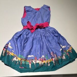 Joules Blue and Pink Dress
